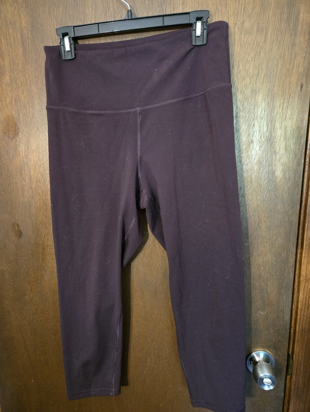 Capri Leggings Dark Purple Size Xl MARIKA